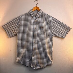 Carhartt Blue Plaid Casual Shirt